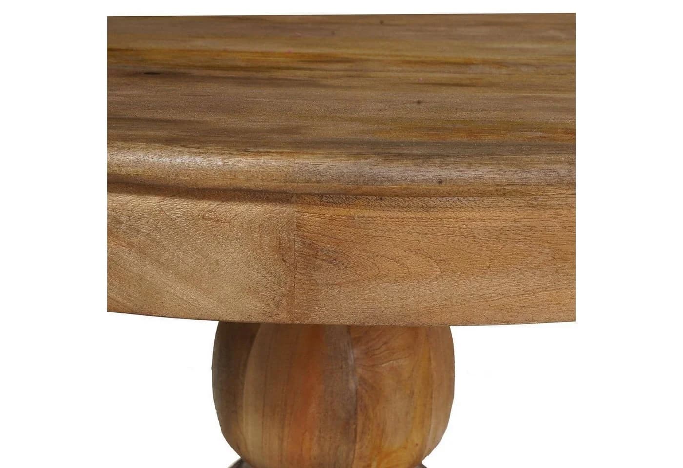 baario Esstisch LA BEAUME 140cm Landhausstil antikbraun massiv Mangoholz - Bild 5