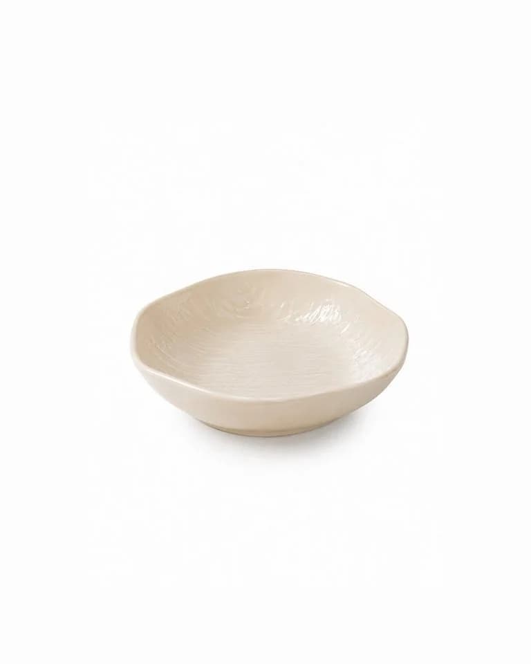 EKA Schale Cermico Porzellan 6-teilig Beige