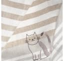 Grubentuch Geschirrtuch Katze Landlust Kollektion Beige Halbleinen Bild 1