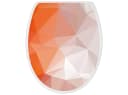 banjado WC-Sitz mit Absenkautomatik Motiv Orange Polygon Bild 5