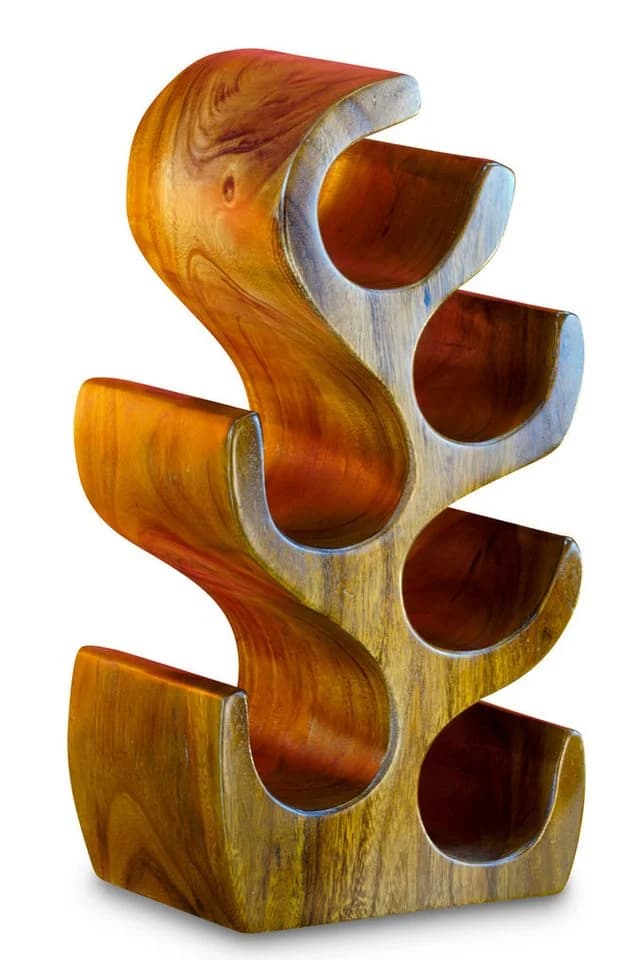 Kinaree Weinregal XL aus Massivholz Akazie Braun - Bild 5