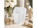 Alpha Electronics Dekovase Herz Organizer Vase Weiß 3D-Druck Bild 3