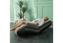HS.SUPPLY Luftsessel aufblasbar Braun/Rosa PVC Bild 3