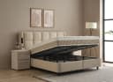 abc bedding Boxspringbett CALMA Beige mit Bettkasten Bild 4