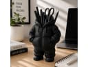 Alpha Electronics Stiftehalter 3D-Druck Hoodie Design Schwarz Bild 1