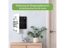 banjado Schlüsselkasten Edelstahl Schwarz mit Motiv Bild 1