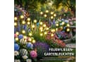 Norvéa Home Solar-Glühwürmchen-Gartenleuchte 4er Set 32 LEDs warmweiß Bild 5