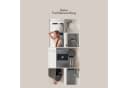 LuxaSteel Duschsystem Duschpaneel mit Regendusche, LED-Display & Taillenduschfunktion, 5 Strahlarten Bild 1