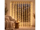 Norvéa Home LED-Lichterkette Lichtervorhang Warmweiß mit Fernbedienung Bild 2