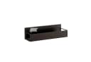 Norvéa Home Magnetisches Ablageregal aus Metall Schwarz Bild 2