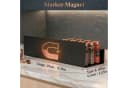 Norvéa Home Magnetisches Ablageregal aus Metall Schwarz Bild 4