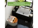 banjado WC-Sitz Bambus mit Absenkautomatik Elefanten Motiv Braun Bild 1