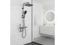 LuxaSteel Duscharmatur Regendusche LED-Beleuchtung Bild 1