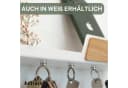 Astrein Magnetisches Schlüsselbrett Eiche Schwarz mit Ablage Bild 4