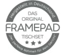 Framepad "Florenz" Gold Tischset abwaschbar Vinyl Bild 5