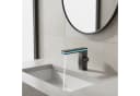 LuxaSteel Digital-Wasserhahn mit LED-Temperaturanzeige und Wasserkraft-Betrieb Bild 2