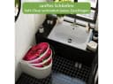 banjado WC-Sitz mit Absenkautomatik Rote Dahlien Duroplast Bild 4