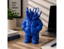 Alpha Electronics Stiftehalter 3D-Druck Hoodie Design Blau Desk Organizer Bild 3