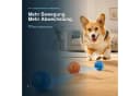 FLOCKI Pets™ Interaktiver Hundeball mit Motor, LED & USB-C, Ø 5,2 cm, Orange Bild 1
