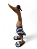 Kinaree Dekofigur Bambus Holz Bade Enten Paar 2er Set Bild 3