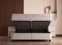 abc bedding Boxspringbett Alice Beige mit Bettkasten Bild 3