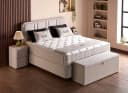 abc bedding Boxspringbett Alice Beige mit Bettkasten Bild 5
