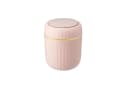 Norvéa Home Tischmülleimer Rosa mit abnehmbarem Deckel Bild 2