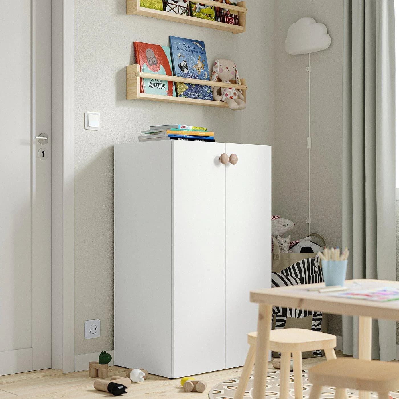 IKEA LASTARE Aufbewahrungskombi Weiß