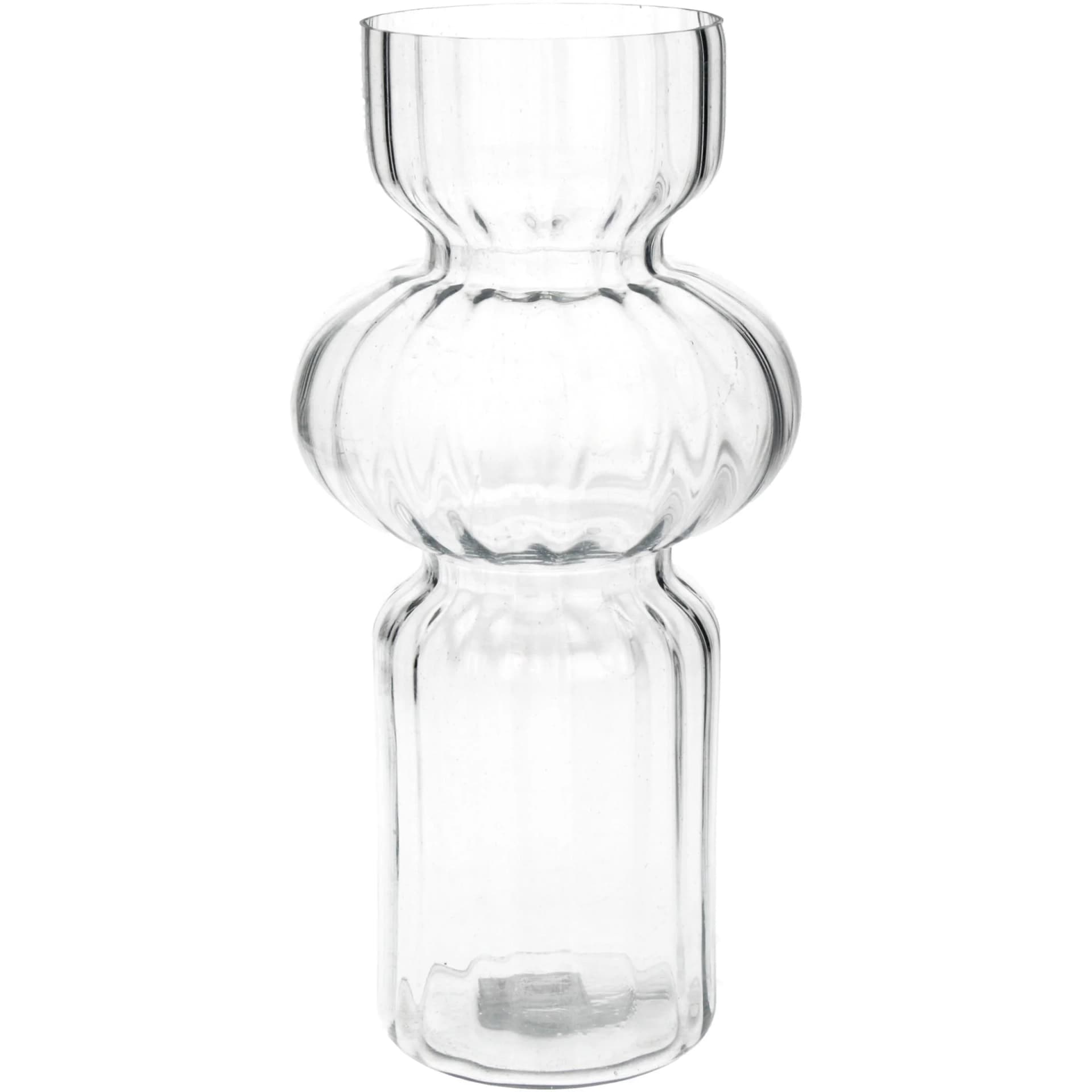 SONSTIGE Vase Transparent Glas