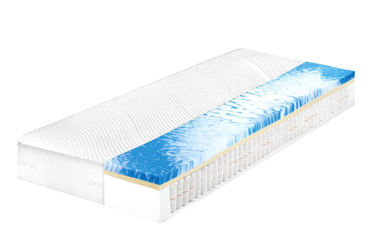Hemafa Taschenfederkernmatratze AQUA ORTHO 700 mit 7-Zonen Federkern