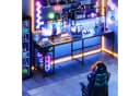 Furnicopia Eckschreibtisch 140 * 120cm mit LED und USB Bild 4