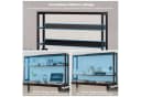 Furnicopia Eckschreibtisch 140 * 120cm mit LED und USB Bild 5