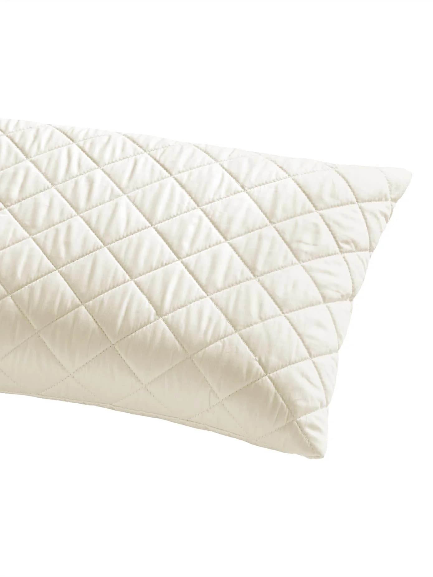 Sannwald Nackenstützkissen Beige 100% Baumwolle Hirsefüllung