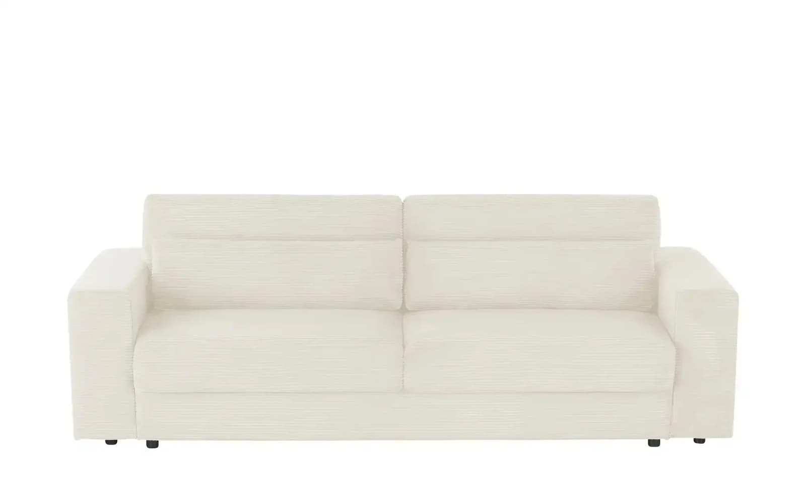 Höffner Big Sofa mit Schlaffunktion Branna Beige Cord