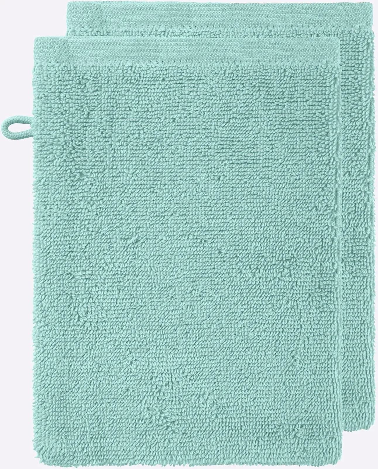 WÄSCHEPUR Handtuch Gr. 1 Mint 100% Baumwolle Walkfrottier