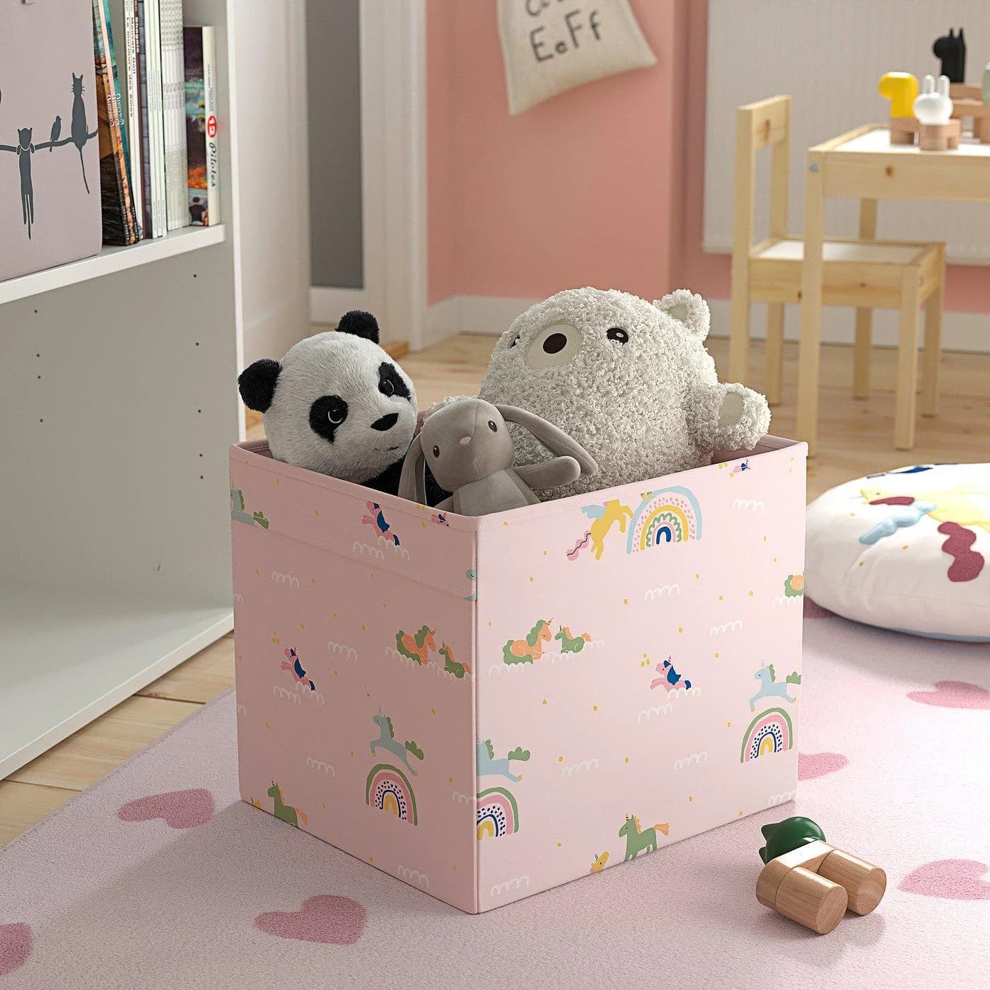 IKEA REGNBROMS Fach Rosa für KALLAX Regal