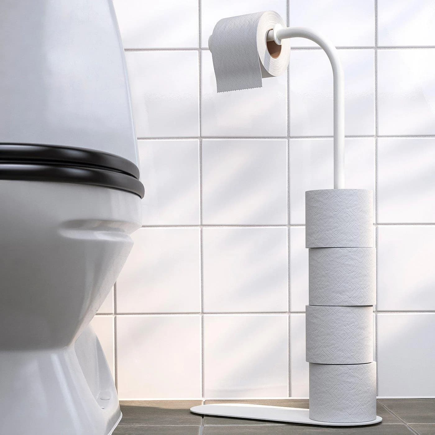 IKEA ENUDDEN Toilettenpapierhalter Weiß