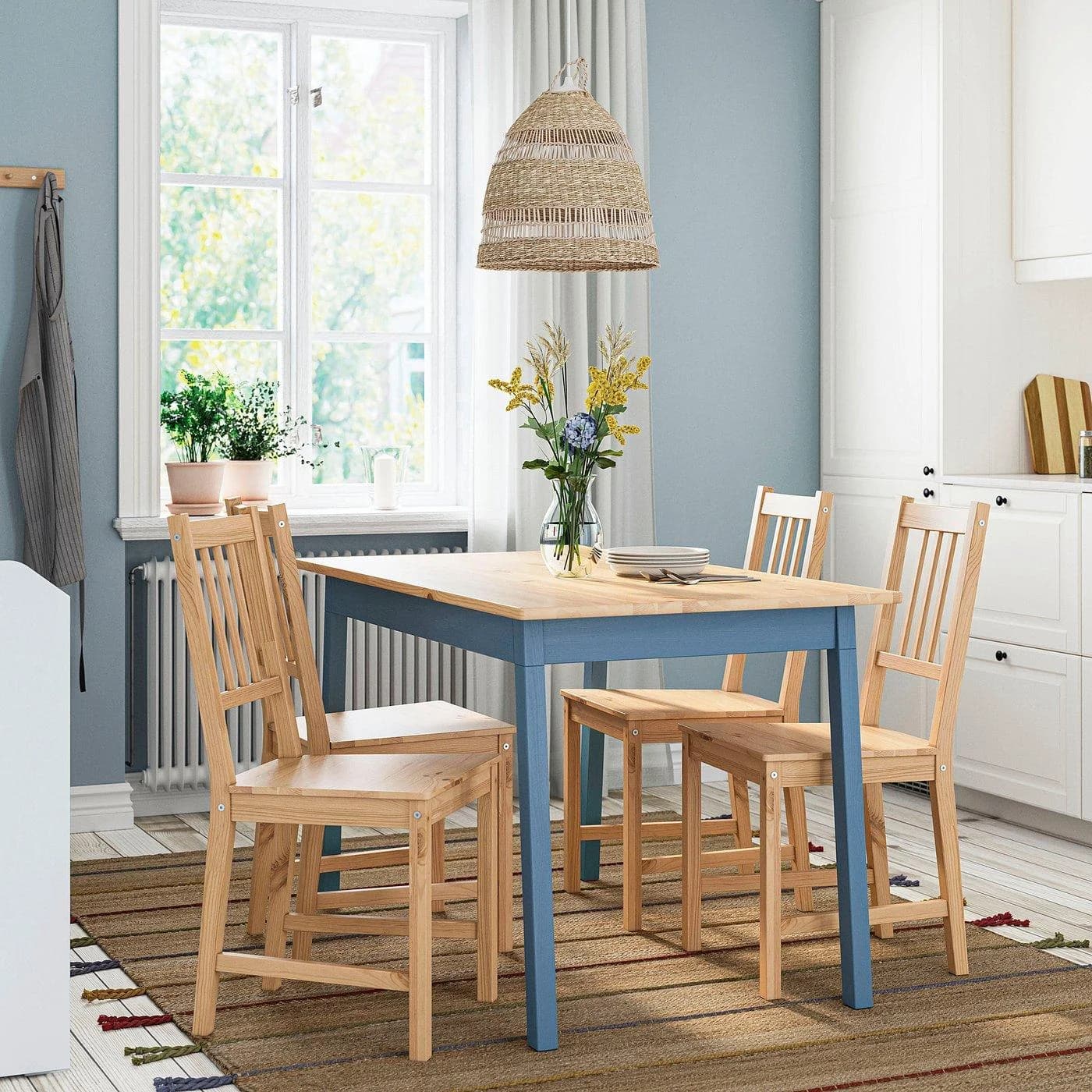 IKEA PINNTORP Stuhl hellbraun lasiert Kiefer