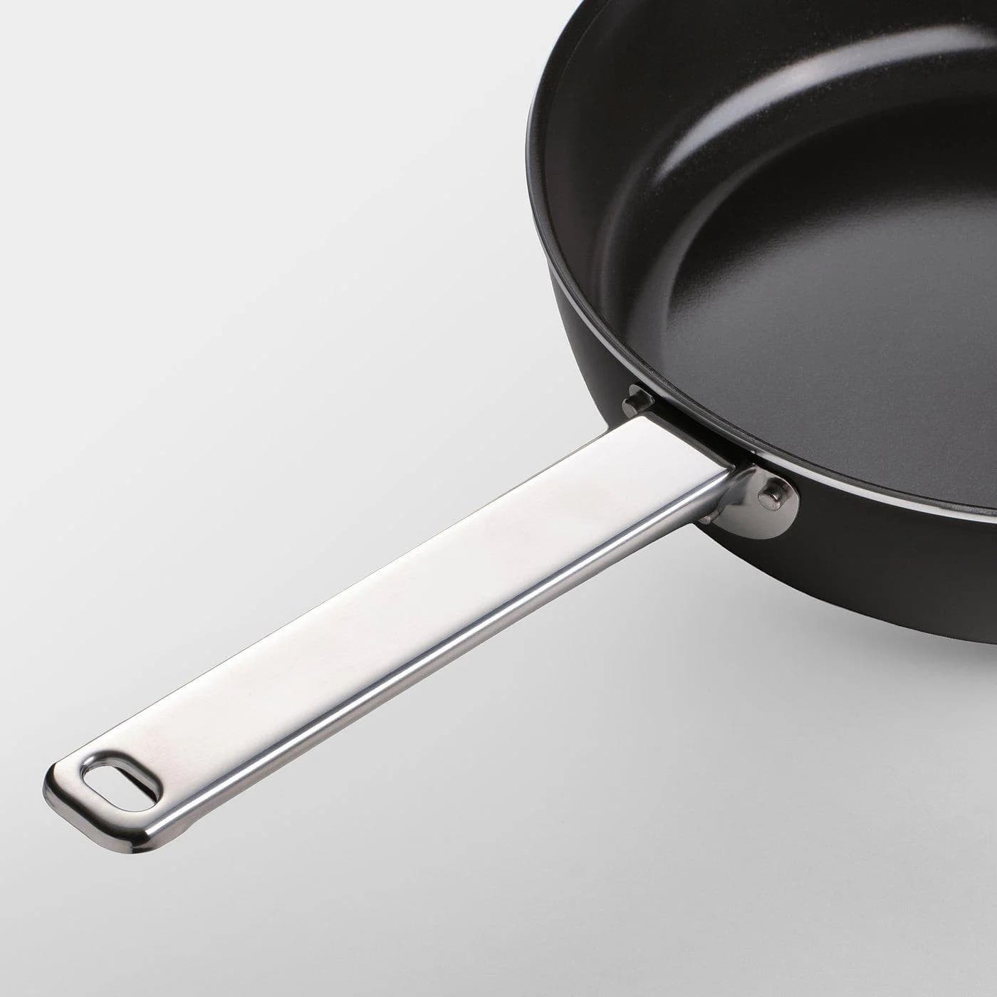 IKEA GULDÖRING Sautépfanne mit Deckel Dunkelgrau Antihaft