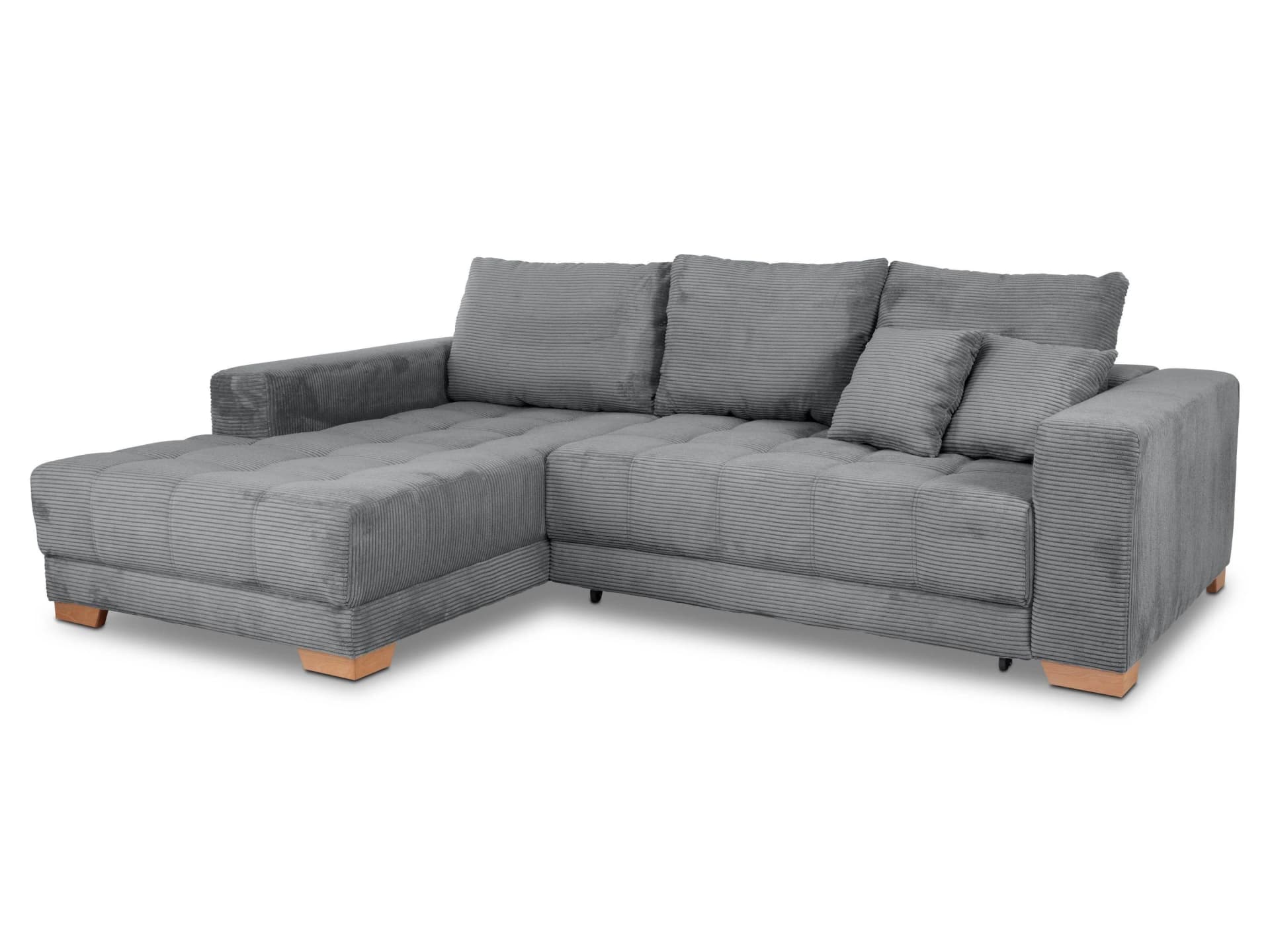 Loft Polsterecke IVAR mit Ottomane und Bonellfederkern