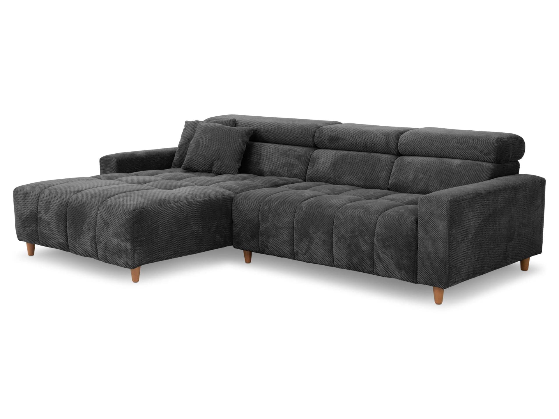 Loft Polsterecke ISODORA Stoff Onega eichefarbig