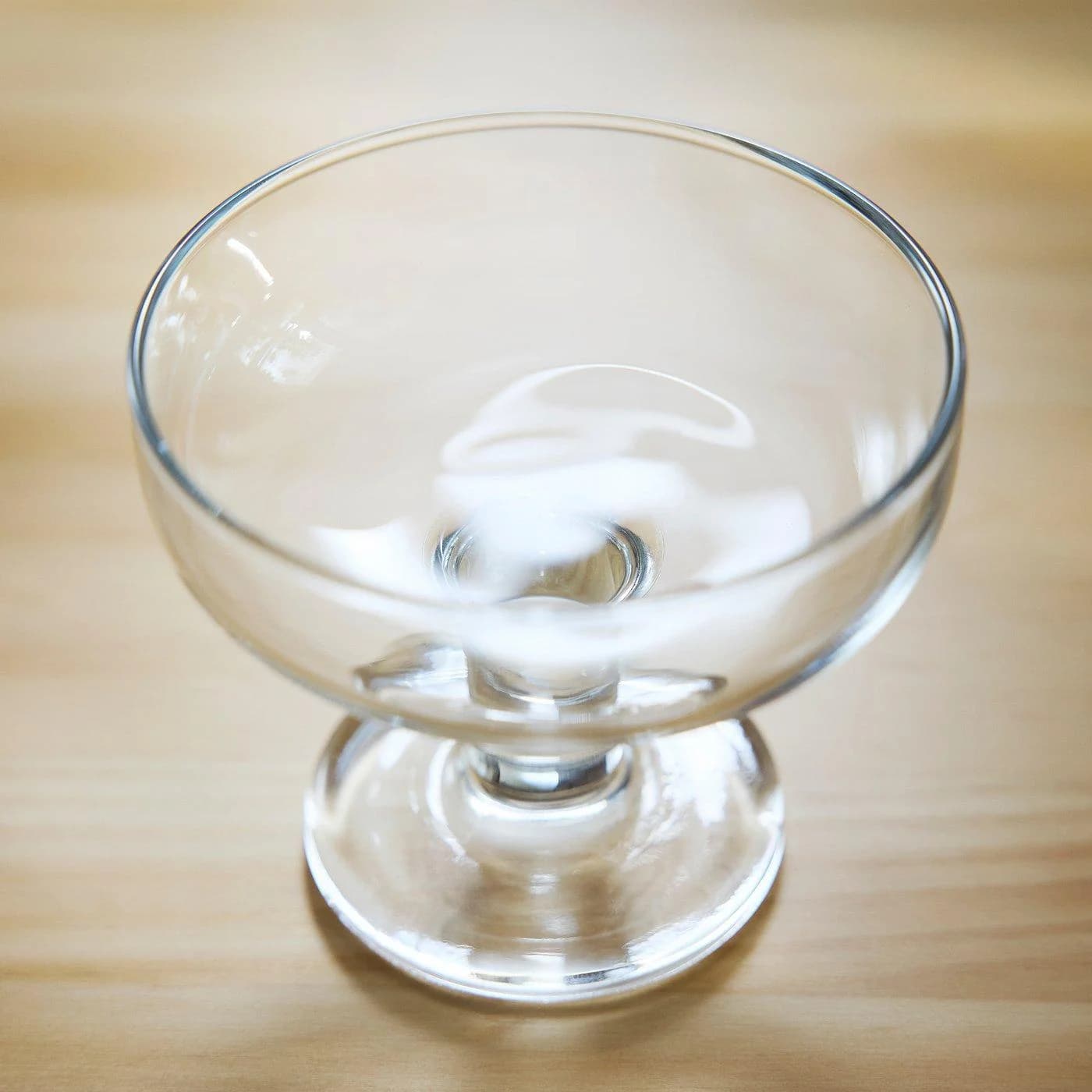 IKEA FRUKTDUVA Sektschale Kelchglas Glas Transparent