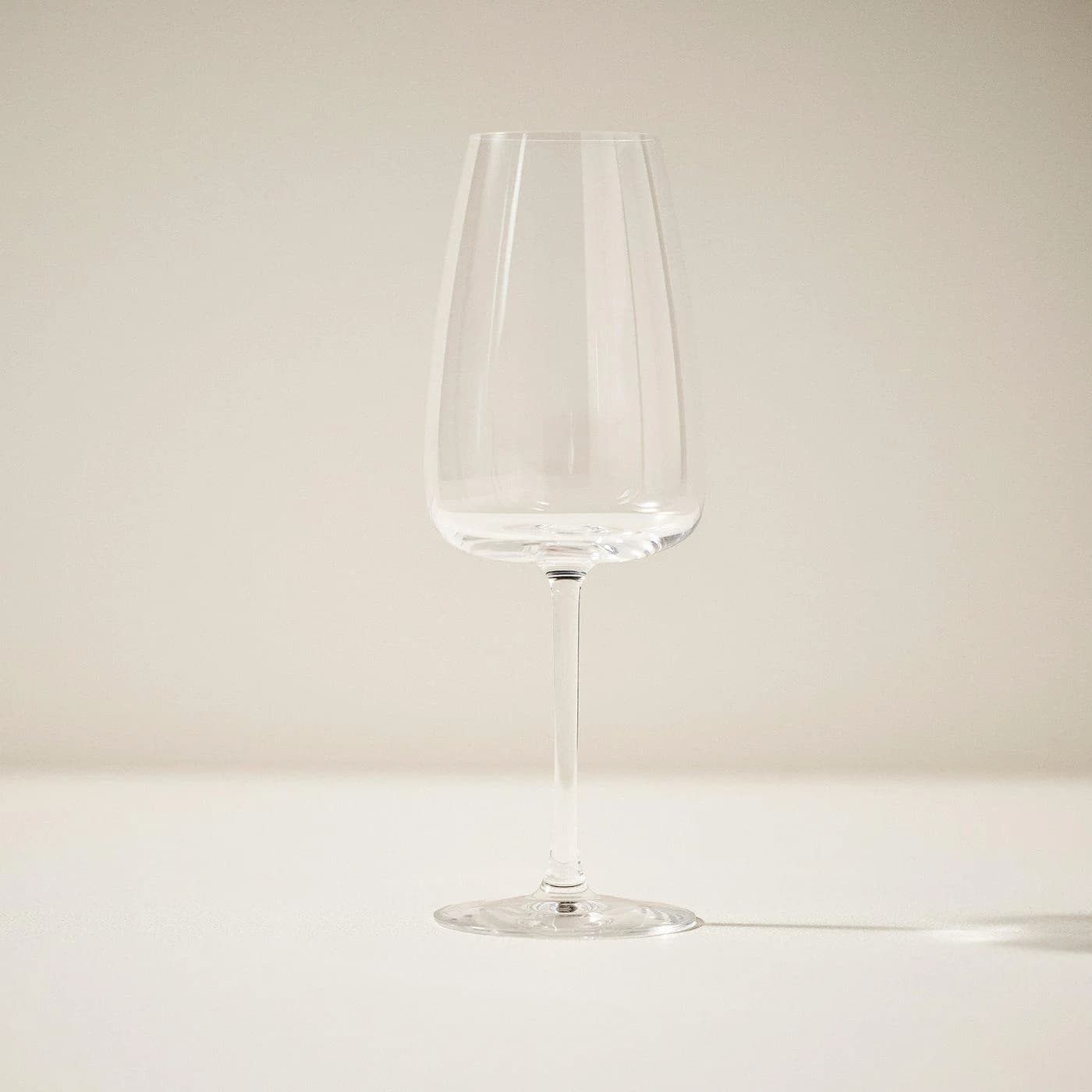 IKEA DYRGRIP Weißweinglas Kristallin Transparent