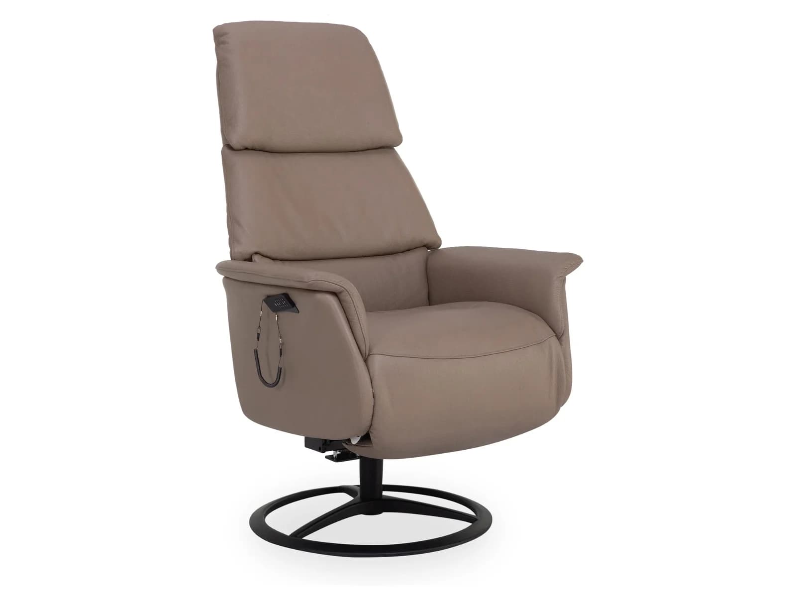 Relaxsessel vito NEXA Leder Beige Motorisch Verstellbar