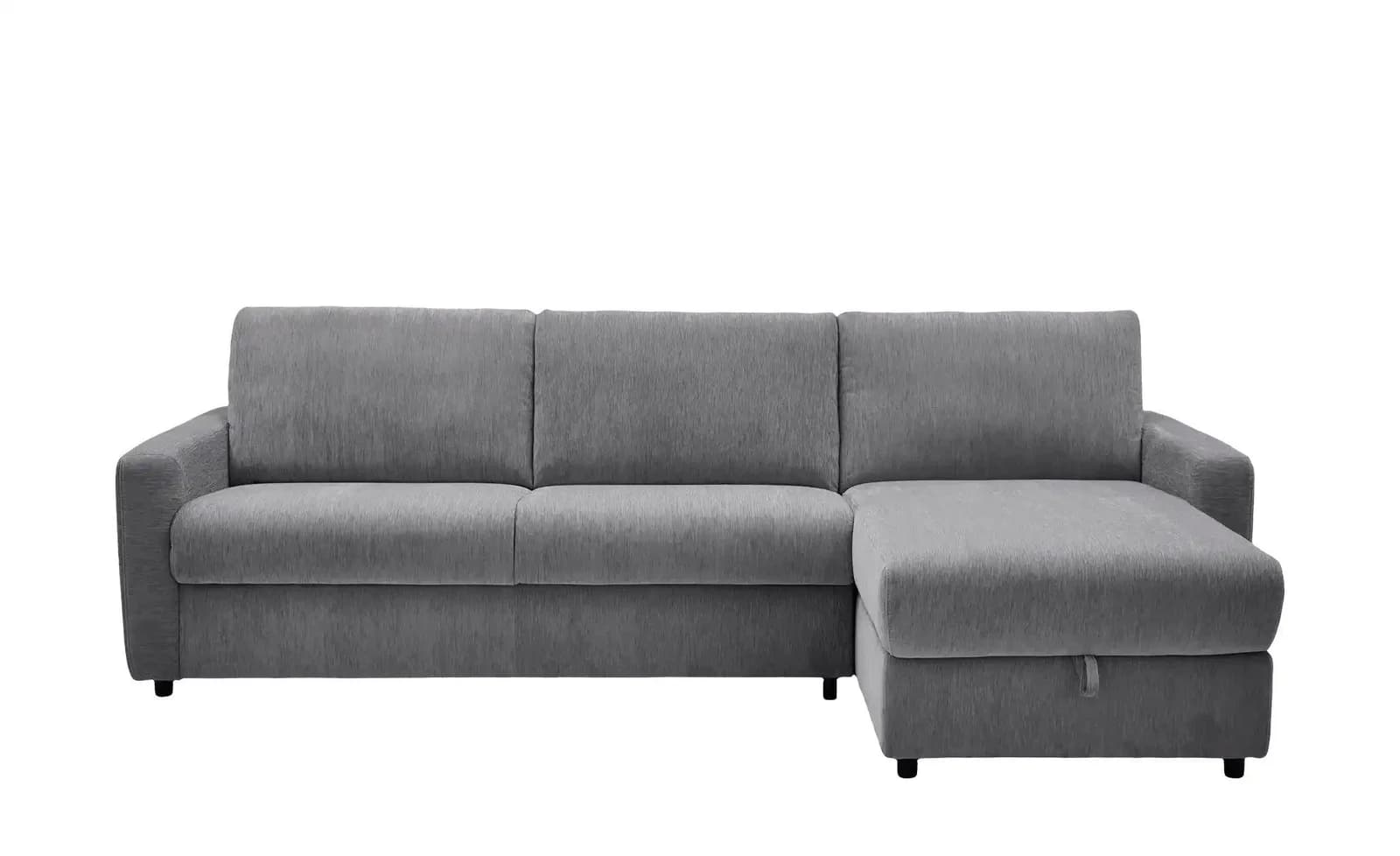 uno Ecksofa mit Schlaffunktion Ester grau