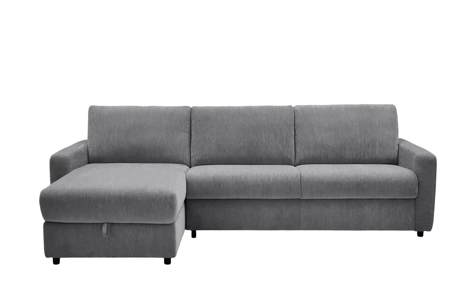 uno Ecksofa mit Schlaffunktion Ester grau