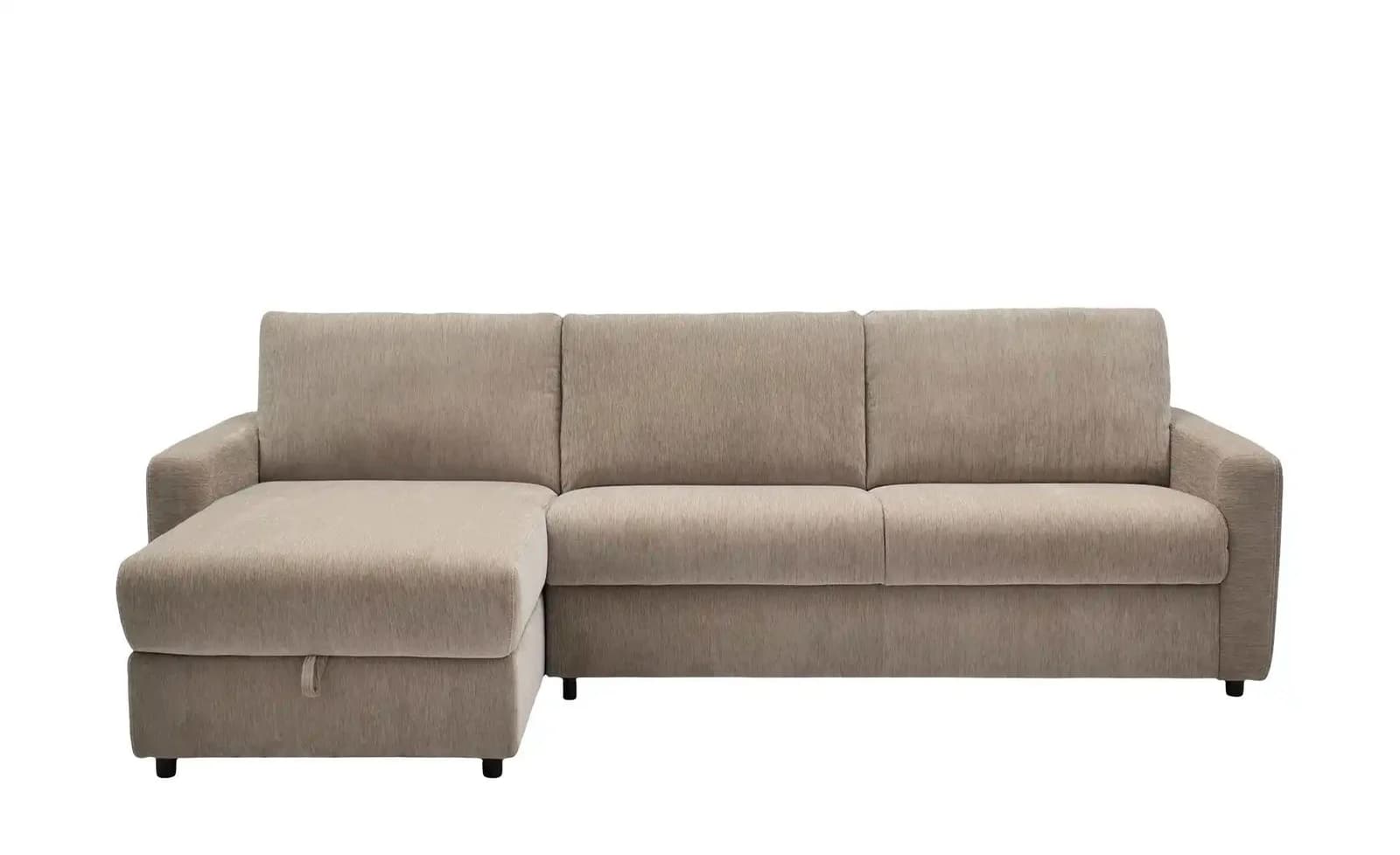uno Ecksofa mit Schlaffunktion Ester Beige