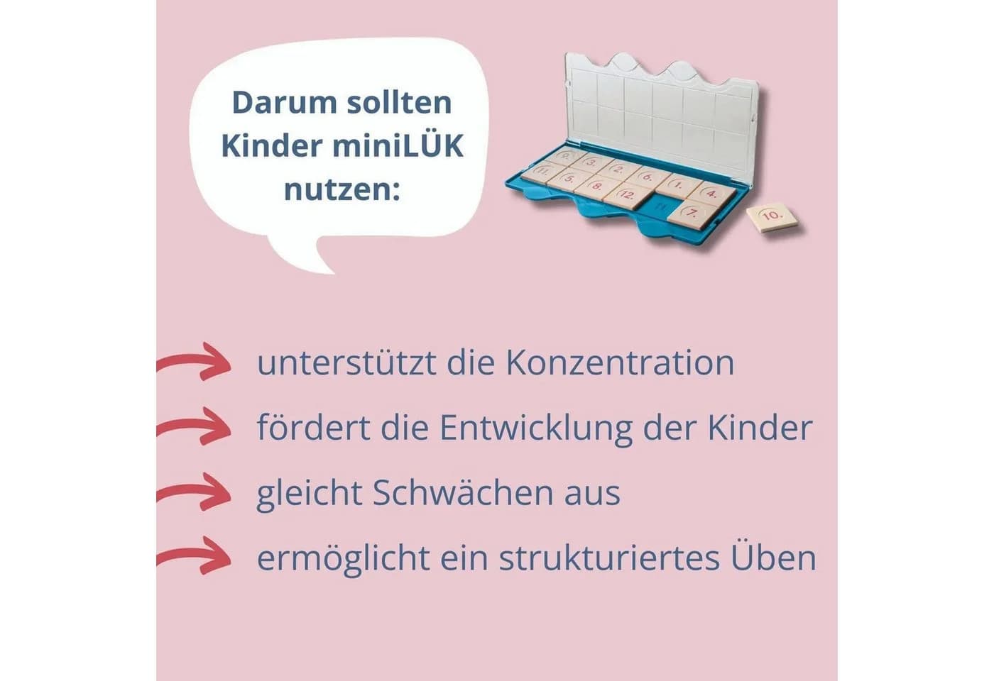 Westermann Verlag miniLÜK Kontrollgerät Rot - Lernhilfe für Kinder ab 4 Jahren - Bild 4