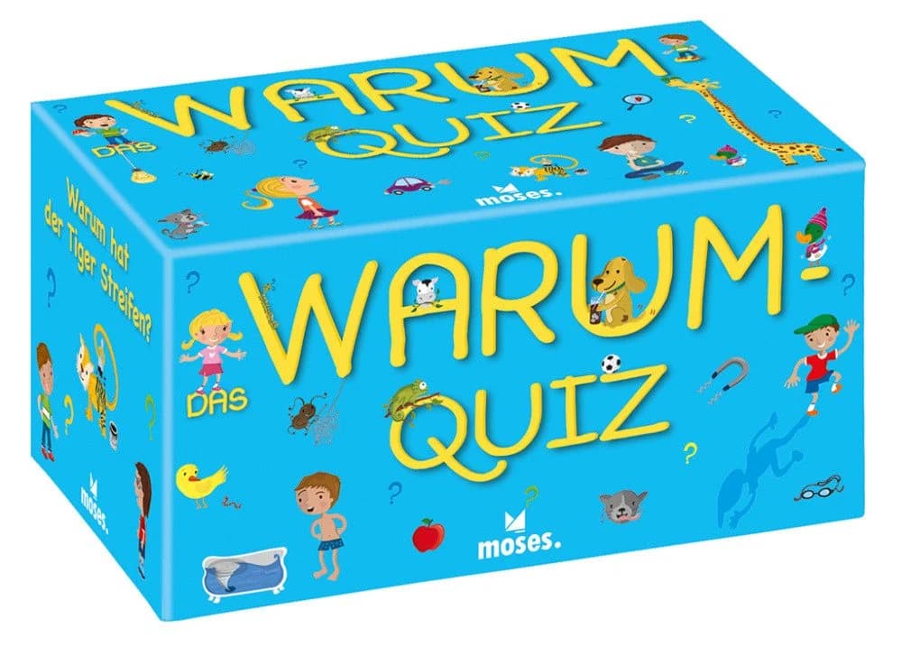 Moses. Das Warum-Quiz 100 Fragen Spiel ab 6 Jahren