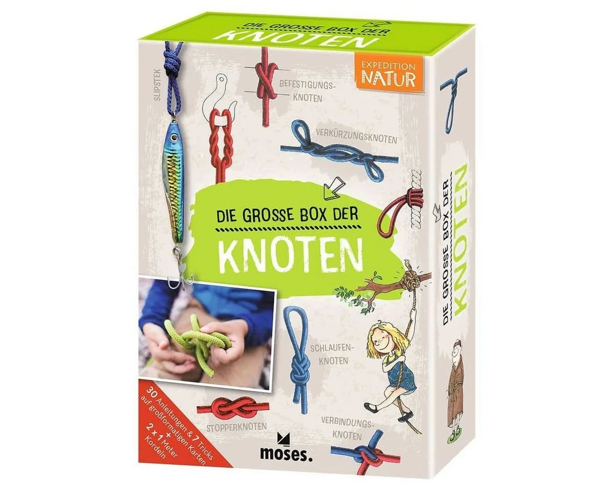 Moses Kreativset Expedition Natur: 30 Knoten für Kids ab 7 - Bild 2